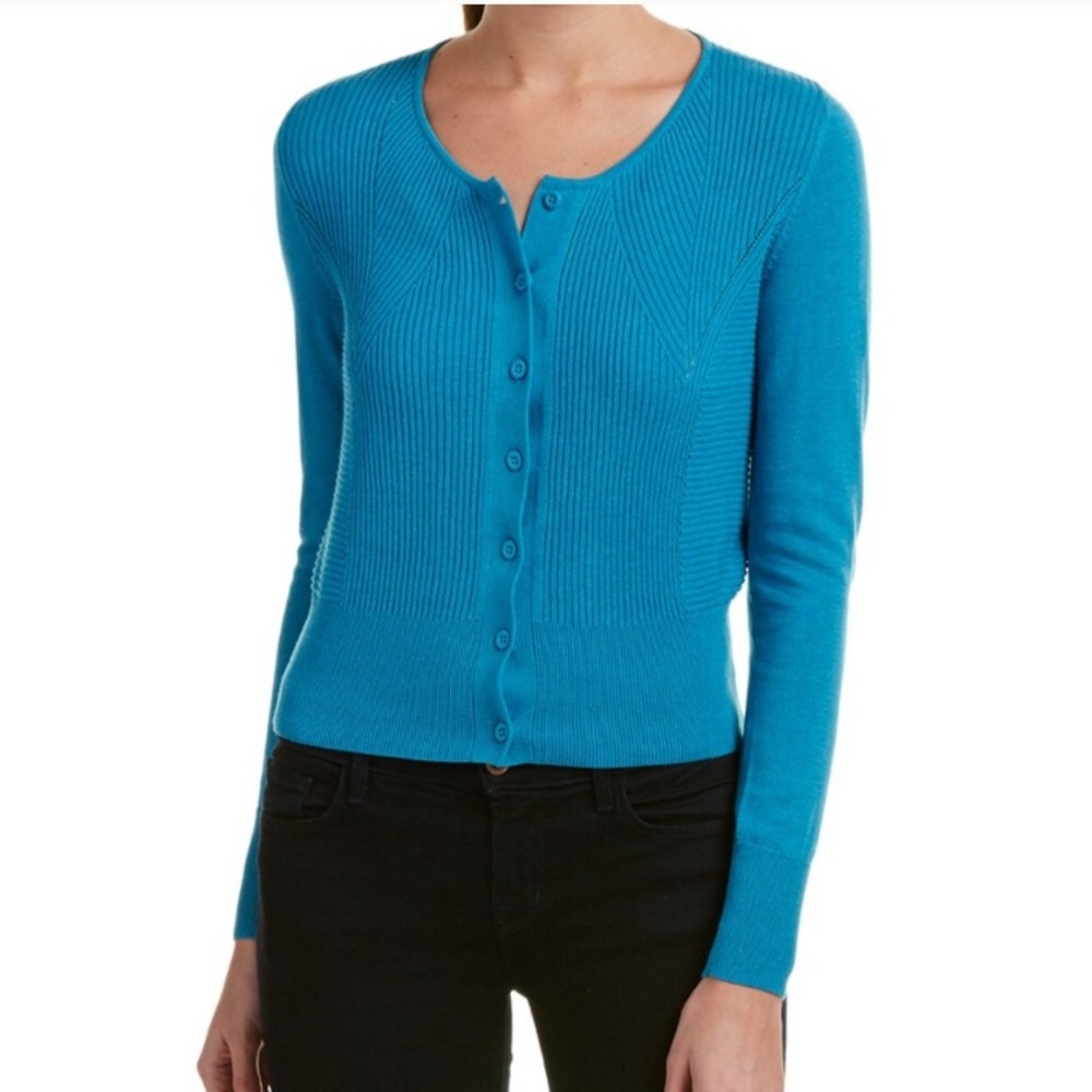 CAbi | Darby Turquoise Cardigan Style 3169